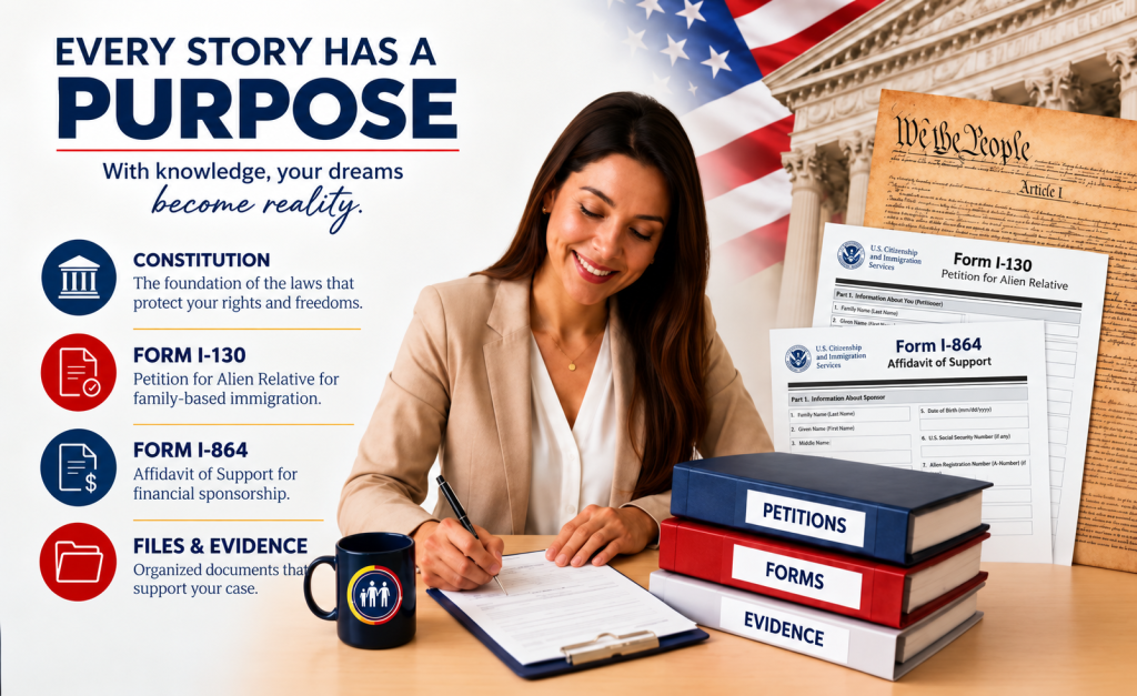Imagen every history has a purpose_colombia usa inmigracion llc